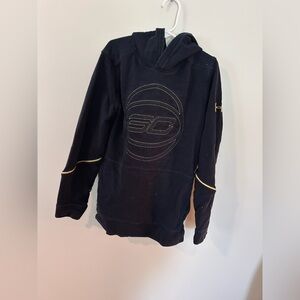 Black & Gold SC Under Armour Hooded Sweatshirt